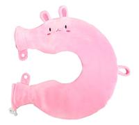 VEEKAY Bouillotte Eau Chaude Peluche en Forme de U,1L Bouillottes Cervicale et Epaule avec Amovible Lavable Housse,Thérapie Thermique Contre les Douleurs,au dos et Aux Épaules,pour Madame,Monsieur