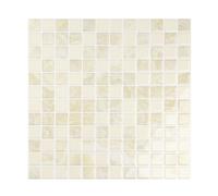 VEELIKE Carreaux Adhesif Cuisine Beige Mosaïque Credence Adhesive Autocollant Carrelage Adhesif Mural Crédence AdhéSive Salle de Bain Carreaux Salle de Bain Imperméable 30.5cm×30.5cm 6 Pièces