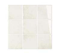VEELIKE Crédence Adhésive Cuisine Beige Crème 3D Carrés Carrelage Adhesif Mural Salle de Bain 6 Pièces Stickers Carrelage Beige Crème Carreaux Adhesif Cuisine Imperméable 30,5 cm × 30,5 cm