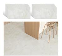 VEELIKE Dalle Adhesive Sol Marbre Beige Carreaux Adhesif Cuisine Carrelage Adhesif Sol Marbre Gris Clair Stickers Carrelage Salle de Bain Dalle PVC Garage 1.5mm 60 cm × 30 cm 12 Pièces