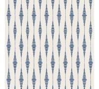 VEELIKE Papier peint géométrique bleu côtier à décoller et à coller pour chambre à coucher, salle de bain, 45 x 300 cm, autocollant abstrait, art déco, papier peint géométrique bleu pour murs