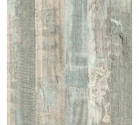 VEELIKE Papier Peint Imitation Bois Bleu Gris Vintage Papier Adhesif pour Meuble Vinyle Adhesif Bois Bleu Papier Peint pour Porte Chambre Stickers Meubles Deco Salle de Bain Cuisine Lavable 40cm×300cm