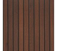 VEELIKE Papier Peint Imitation Bois Panneaux Brun 3D Papier Adhesif pour Meuble Vintage Lamelle Bois Murale Sticker Meuble Adhésif Décoratifs Chambre Armoire Papier Peint pour Porte 40cmx300cm