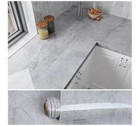 VEELIKE Papier Peint Marbre Gris Epais Papier Adhesif Marbre Vintage Papiers Peints Cuisine Lavable Mural Stickers Muraux Salle de Bain Revetement Mural Salon Stickers pour Meuble 40cm×300cm