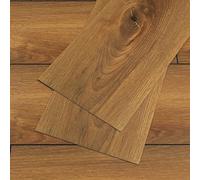 VEELIKE Sol Adhesif Imitation Bois Brun Dalle PVC Adhesive Sol Carreaux Adhesif Cuisine Carrelage Adhesif Sol Stickers Effet Bois Vintage Dalle Adhesive Sol Salon Chambre 0.6mm 90cm×15cm 36 Pièces