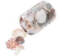 Veemoon 1 Boîte Décoration D'aquarium en Coquillages Naturels Décorations en Coquillages pour Aquarium et Conque DIY pour Bricolage et Décor Nautique