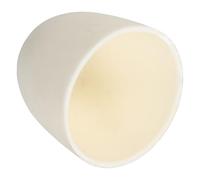 Veemoon 1 Creuset en Alumine Laboratoire Haute Résistance Thermique Résistance la Corrosion Stabilité Chimique pour Analyses Scientifiques en Laboratoire