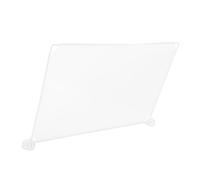 Veemoon 1 Ensemble Cloison Séparatrice Plastique Transparent pour Bureau Panneau de Protection Éternuements pour Restaurant et École Écran de Séparation Portable et Stable