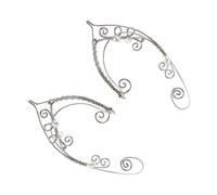 Veemoon 1 Paire Boucles d'oreilles pour manchette agrafe poignets d'oreille clip d'oreille femme accessoires de clip d'oreille bijoux d'oreilles de fée cuivre