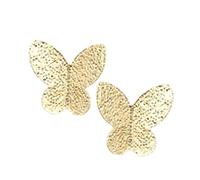 Veemoon 1 Paire clou d'oreille femelle étalon boucles d'oreilles pour les femmes boucle d'oreille pour femme boucles d'oreilles clous pour femmes Métal Doré