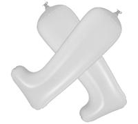 Veemoon 1 Paire, Embauchoir Gonflable Blanc, Plastique pour Bottes | Support pour Bottes D’équitation et Cuissardes, Affichage en Boutique, Nettoyage Facile