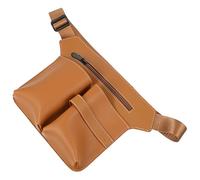 Veemoon 1 pièce Pochette à Outils Coiffeur PU Sac Ceinture Portable pour Styliste de Salon Organisateur Pratique pour Ciseaux Peignes et Accessoires Coiffure