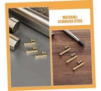 Veemoon 10 Ensembles Kit de Réparation Rivets pour Manche de Ventail Accessoires pour Réparation et Customisation de Ventails Chinois pour Danse et DIY