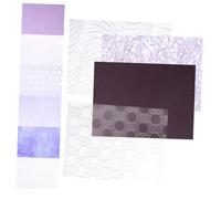 Veemoon 10 Feuilles Papier Scrapbooking Vintage pour DIY Décor Rétro pour Album Photo Journal Cartes Papier de Fond et Motifs Variés