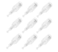Veemoon 10 Pièces Aiguilles de Rechange pour Micro-aiguille Lot de Aiguilles pour Stylo à Micro-aiguilles Outil de Micro-aiguille Cutané Remplacement