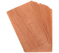 Veemoon 10 Pièces Bois de Cèdre Khaki pour Humidificateur de Cigare, Régule L'humidité et Préserve la Saveur, pour Collections Privées et Caves Personnelles