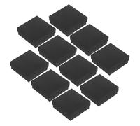 Veemoon 10 pièces Boîte de Rangement Rectangulaire pour Bijoux avec Coussin Mousse Coffret Portable Protection Douce pour Montres Colliers et Bagues pour et Conservation