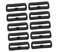 Veemoon 10 Pièces Boucles de Retenue pour Bracelet de Montre Ensemble de Anneaux Silicone pour Remplacement et Fixation Accessoires de Réparation pour Montre