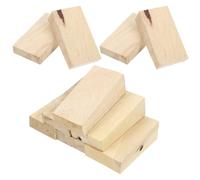 Veemoon 10 Pièces Coins de Manche de Hache en Bois Beige pour Renforcer et Sécuriser les Poignées, Cales de Fixation pour Entretien et Réparation D'outils