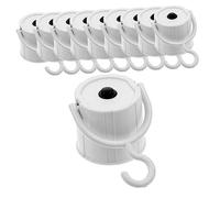 Veemoon 10 Pièces Douilles avec Crochet pour Ampoules LED Urgence Support et Compatible avec Ampoules Intégrant Batterie