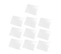 Veemoon 10 Pièces Étiquette De Prix Support De Support Présentoir En Forme De l Porte-enseignes En Forme De l Acrylique