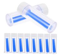Veemoon 10 pièces Kit de Retrait de Lentilles de Contact Silicone Outils de Ventouse Réutilisables pour Lentilles Souples et Rigides Pratique pour Usage et Voyages