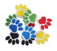 Veemoon 10 Pièces Lot de Effaceurs Magnétiques EVA pour Tableau Gomme Blanche Poussière Lavable et Confortable pour Salles de Classe et Bureaux