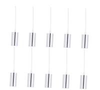 Veemoon 10 pièces Lot de Têtes de Pulvérisateur Aluminium Électrolytique Embouts de Remplacement pour Bouteilles Pulvérisateur à Brume Fine Compatible Vaporisateur Eau Spray Bouteille