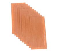 Veemoon 10 pièces Planches de Cèdre pour Cave à Cigares Épaisseur Accessoires Humidificateur Bois Aromatique pour Boîte à Cigare