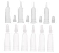 Veemoon 10 pièces Plastic Vial Tips For Ampoules Safety Dispensing Toppers For Glass Ampules Portable And Lightweight Ampoule Bottle Droppers Compatible With Flame-sealed Glass Vials