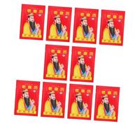 Veemoon 10 Pièces Vingt-quatre calendrier solaire calendrier pour la maison feng shui Papier