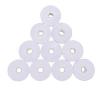 Veemoon 10 Rouleaux de Papier à Points Électromagnétiques pour Minuteur Électrique, Bande Experte pour Expériences de Physique Scolaire, Outil Pédagogique Fiable pour Laboratoire Éducatif