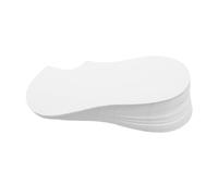 Veemoon 100 Cartes De Présentation Pour Chaussettes : 22,5 x 9,2 cm, Inserts En Carton Blanc Pour Chaussettes Courtes - guides D'organisation Pour Magasins De Détail Avec Fentes