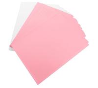 Veemoon 100 Feuilles Papier Origami Épais Colorées pour Bricolage Impression et Décoration Lot Rose Blanc pour Activités Manuelles et Création DIY
