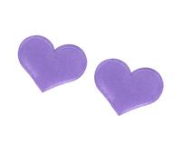 Veemoon 100 Pcs Pétales Artificiels en Éponge Forme Cœur pour Décoration Table Mariage Pourpre, Ambiance Romantique et Réutilisable