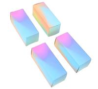 Veemoon 100 Pièces Boîte de Rangement pour Papier Ensemble de Boîte Diy pour Gloss à Élégant et Durable pour Cosmétiques