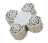 Veemoon 100 Pièces Caissettes Papier pour Chocolat Décoratives avec Bordure Ajourée Emballage Pâtisserie pour Truffes et Bonbons Liners Cupcake pour Fêtes et Mariages