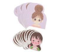 Veemoon 100 pièces Cartes de pour Barrettes et Pinces à Cheveux Papier Robuste Lot de Support Pratique pour Petites Pinces Épingles et Accessoires Capillaires