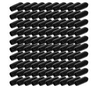 Veemoon 100 Pièces Embouts en Caoutchouc pour Serrage-tête, Accessoires de Remplacement Confortables pour Bandeaux, Prévention des Blessures, pour Création de Bandeaux DIY