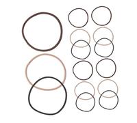 Veemoon 100 pièces Lot de Élastiques à Cheveux Fins Sans Couture pour Garçon Fille Accessoires Coiffure Pratiques et Stylés pour Filles et Confort Optimal et Design Enfantin