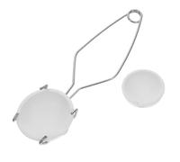 Veemoon 100g Creuset Quartz Pour Fusion De Métaux Avec Pinces Kit De Fonderie Pour Bijoux Or Et Bols Résistance Haute Température Outil Polyvalent Pour Métal