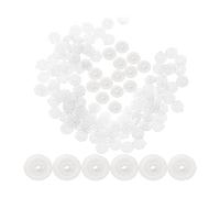 Veemoon 100pièces Accessoires de Disque Stopper pour Leurres Matériel Abs Léger pour Toutes Techniques de Adapté Carpe