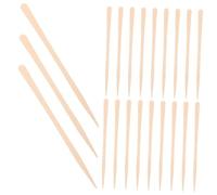 Veemoon 100pièces Bâtonnets De Cire Pour Épilation Lot De Applicateurs De Cire Pour Petites Zones Sensibles Utilisation à Domicile Et Spa