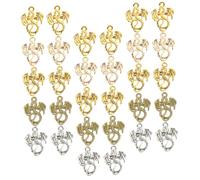 Veemoon 100pièces Pendentifs Dragon Métal Breloques Décoratives Pour Création De Colliers