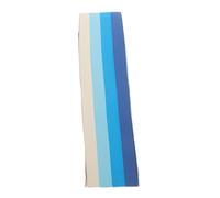 Veemoon 1080 Pièces Bandes Origami Étoile Dégradé Bleu Bandes Décoratives Colorées pour Bricolage et Artisanat DIY Papier pour Création