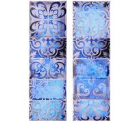 Veemoon 10pièces Autocollants De Carrelage Rétro Autocollants Décoratifs Auto-adhésifs Pour Cuisine Design Vintage Peel And Stick