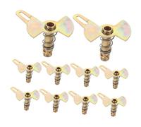 Veemoon 10pièces Buse De Gaz De Remplacement Buse De Brûleur De Cuisinière Adaptateur De De Gaz De Domestiques Valve De Cuisinière à Remplacement De De De à Appareils De Cuisine