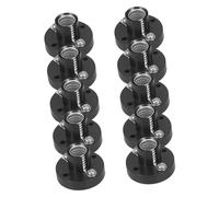 Veemoon 10pièces Douille Petite Ampoule Support Lampe Socket Résistant Pour Expériences Physique Et Circuit Électrique