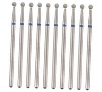 Veemoon 10pièces Embouts de Ponceuse à Ongles pour Lissage et Élimination des Cuticules Usage Professionnel Domicile Composition Carbure de Silicium