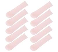 Veemoon 10pièces Embouts Silicone Pour Cuillères à Cérumen Accessoires De Nettoyage Des Oreilles Doux Et Confortables Pour Élimination Cire Auriculaire